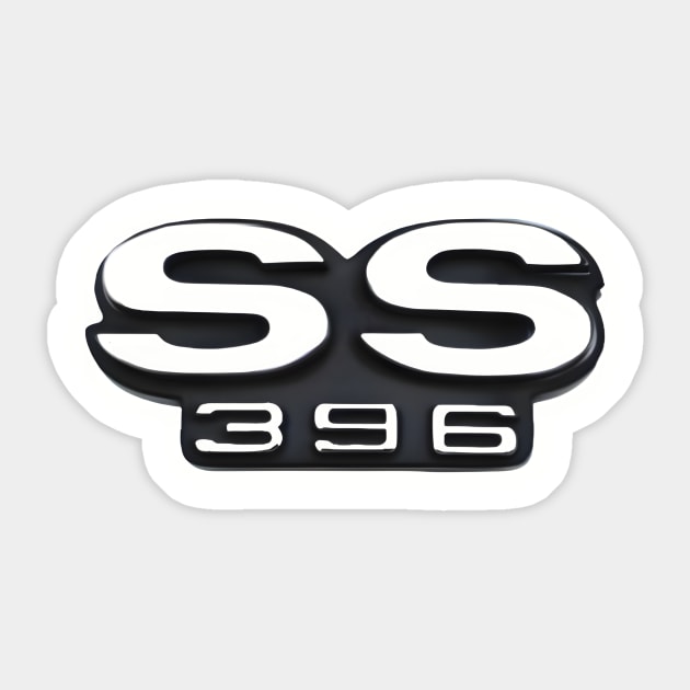 SS 396 Sticker by Grease rags